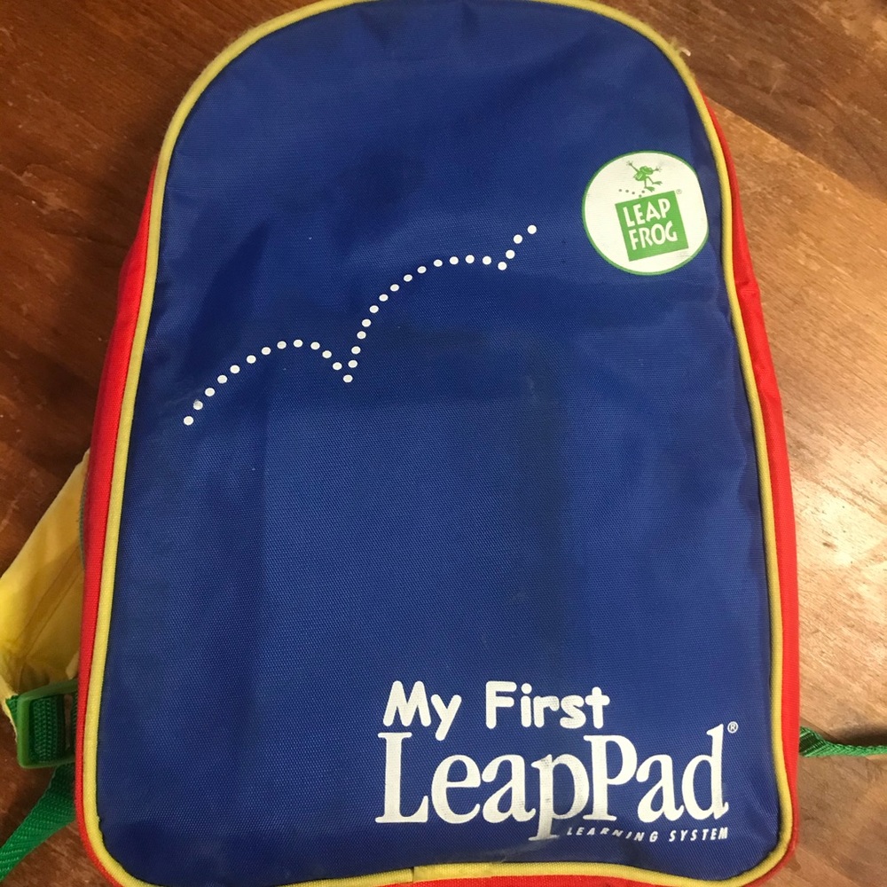 My First Leap Pad Backpack, leap pad, books &games